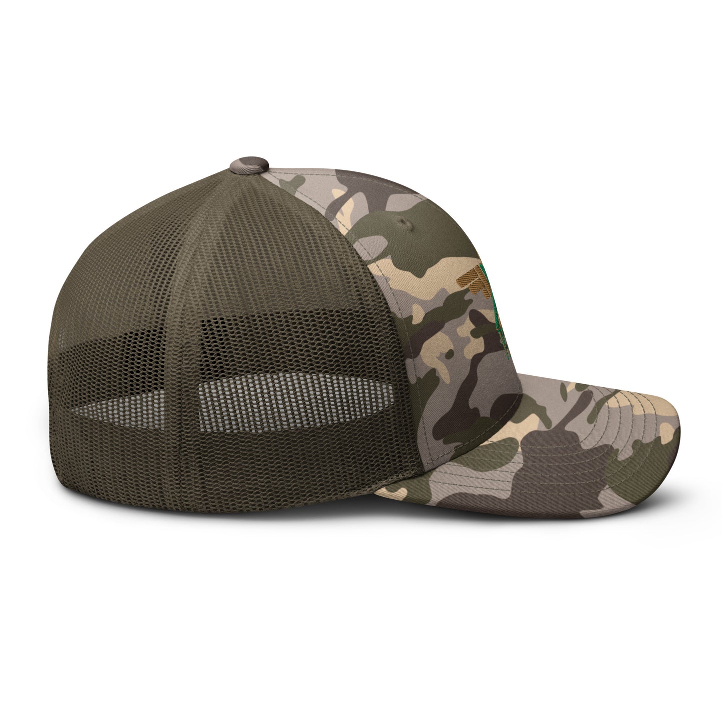 X-VET Camouflage trucker Hat. - X-VET