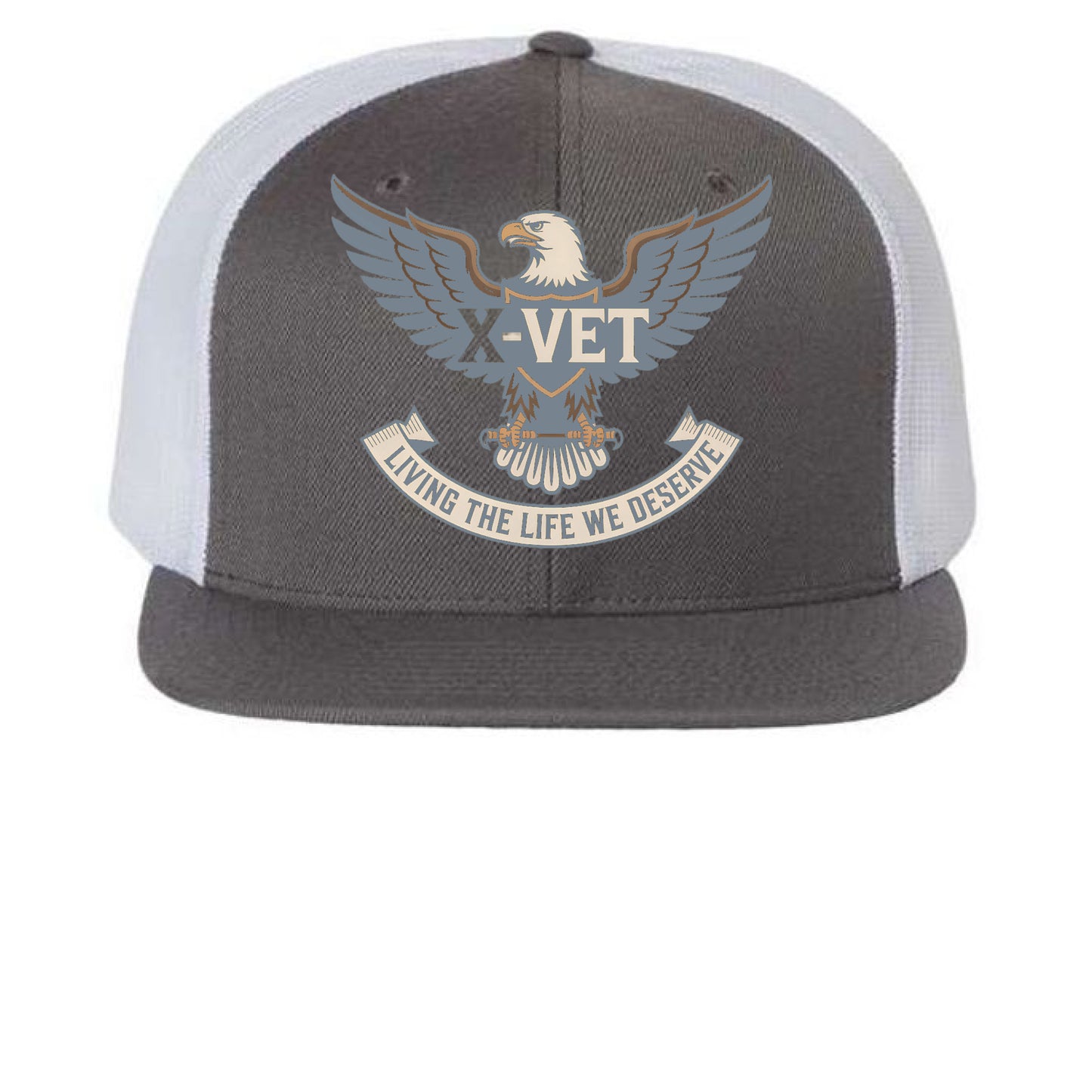 Charcoal/ White - FRONT