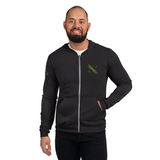 X-VET Unisex zip hoodie - X-VET