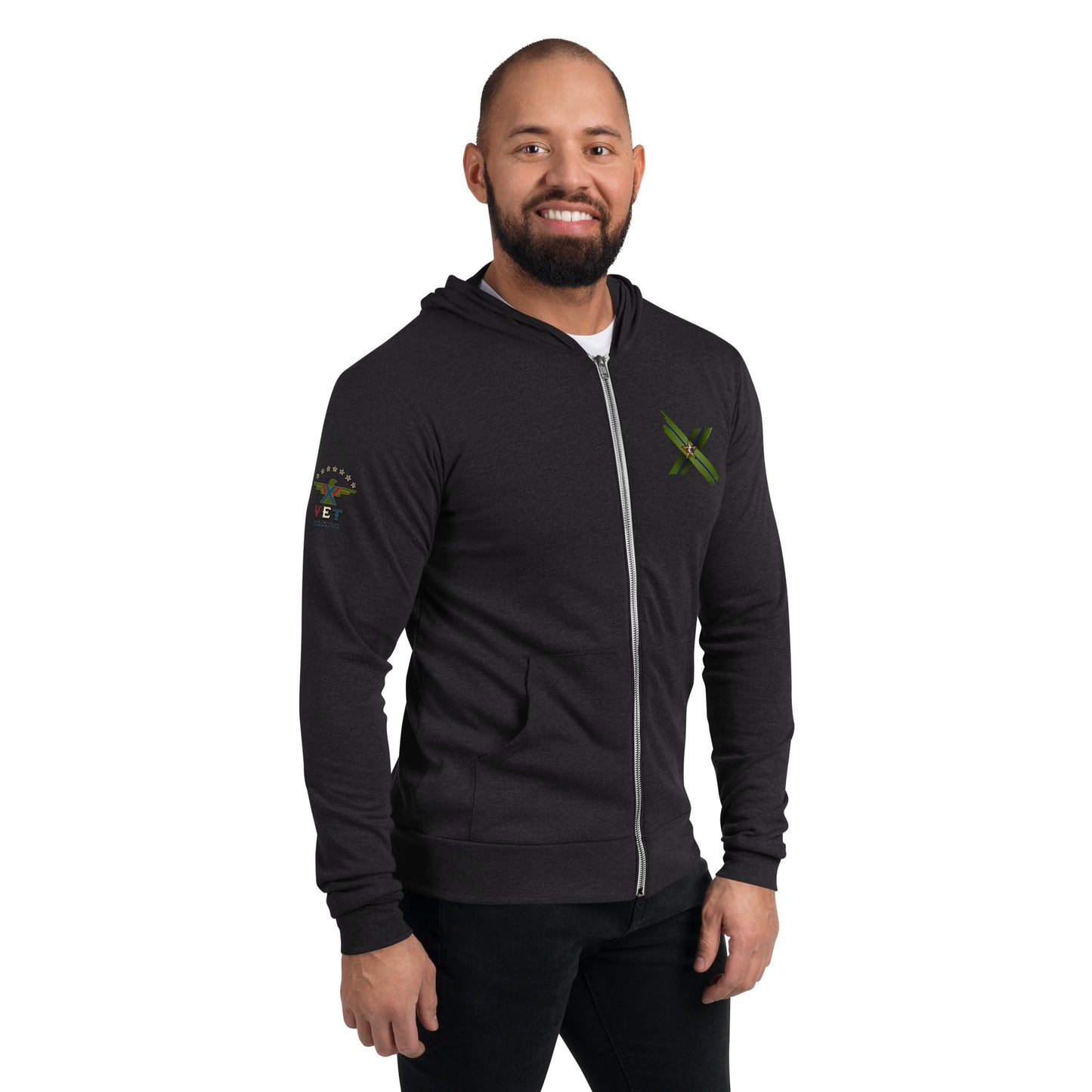 X-VET Unisex zip hoodie - X-VET