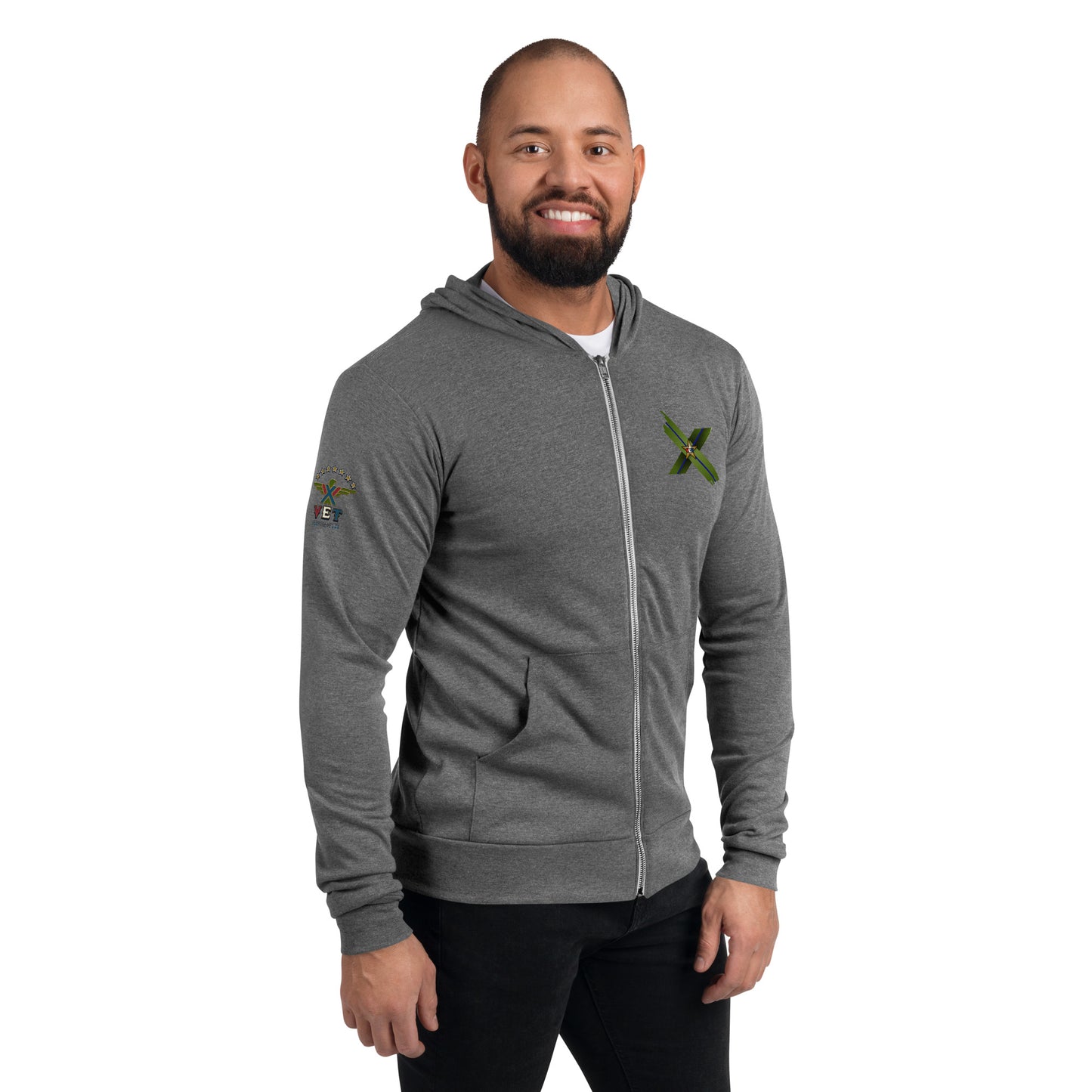 X-VET Unisex zip hoodie - X-VET