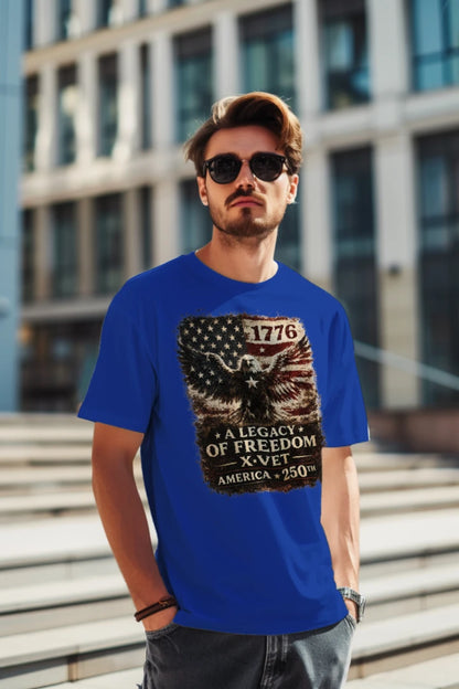X-VET America 250th Anniversary Tee | A Legacy of Freedom | Limited Edition