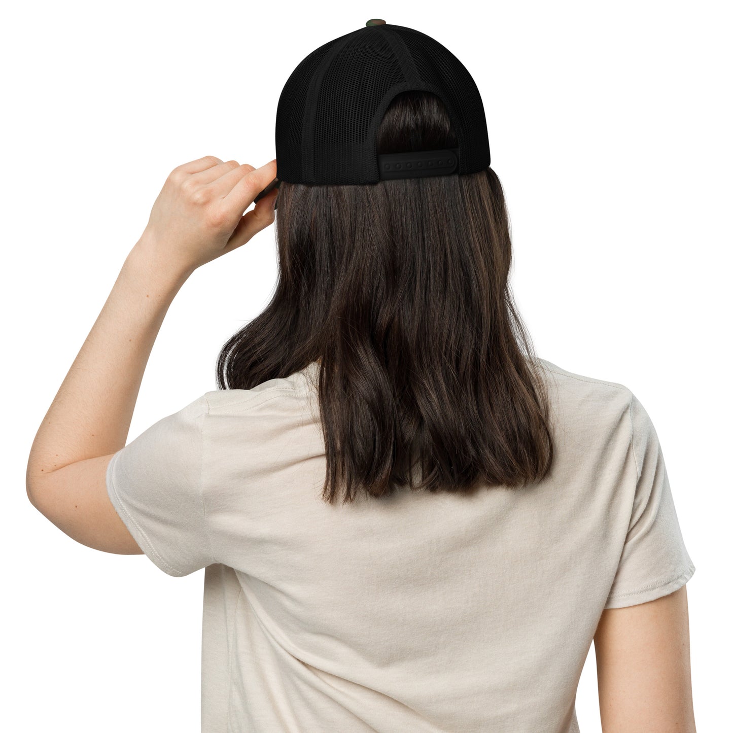 X-VET "Living The Life We Deserve". Camouflage Trucker hat - X-VET