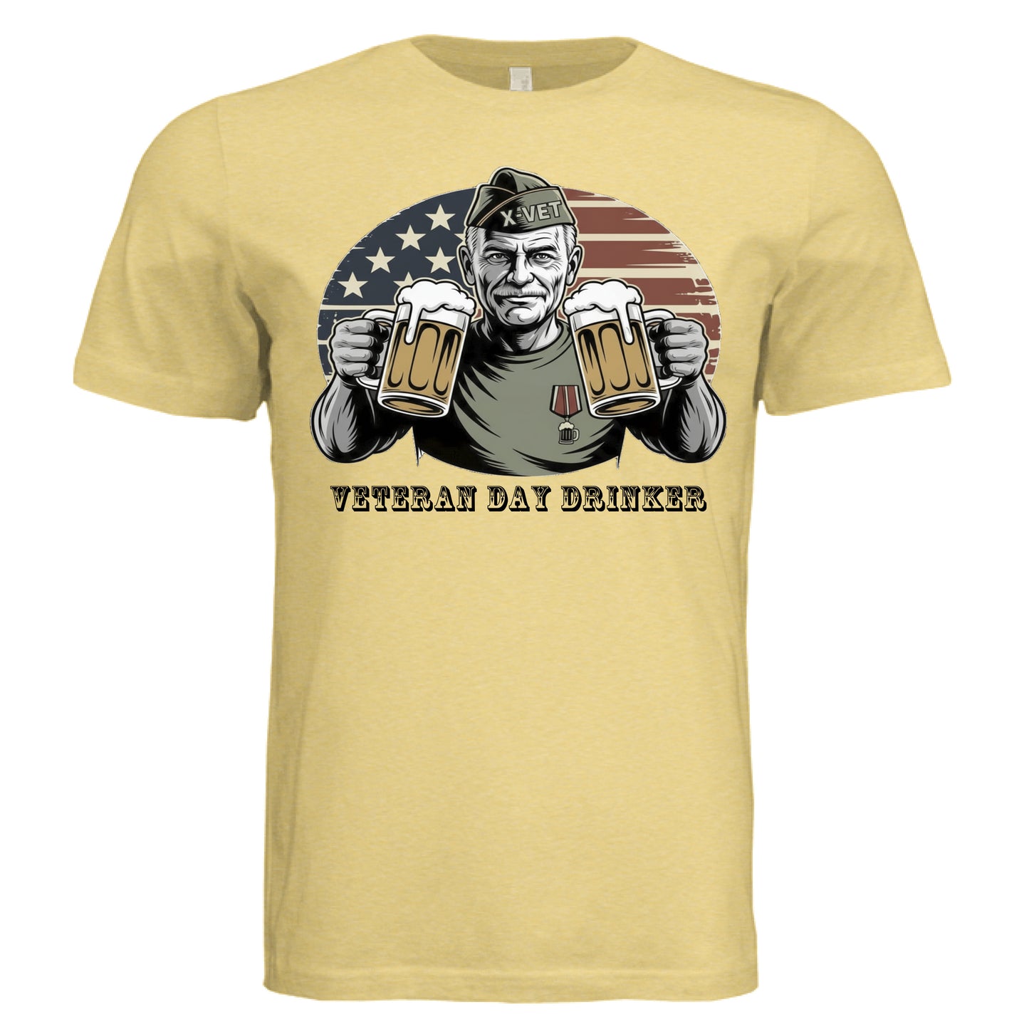 Pale Yellow Triblend - FRONT