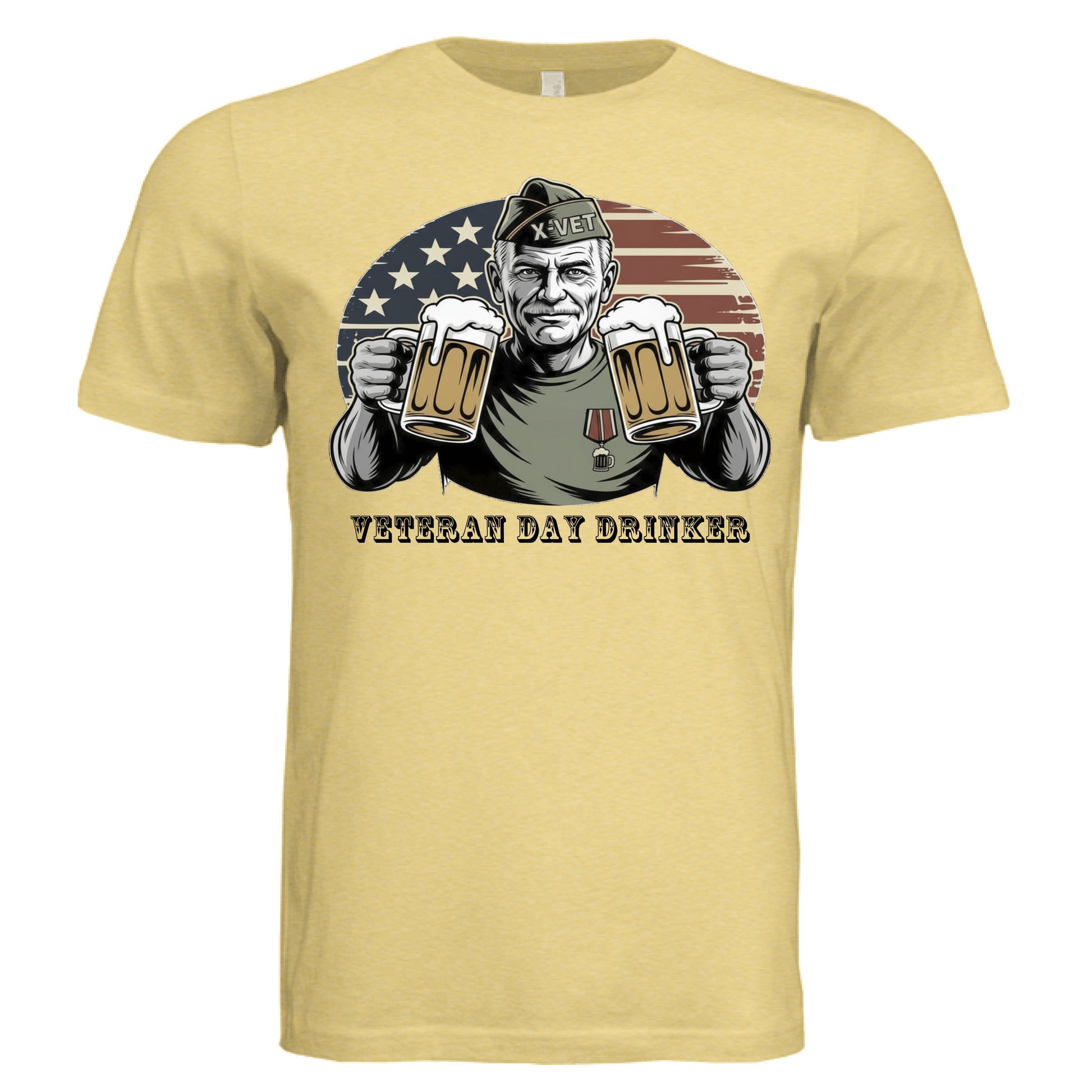 Pale Yellow Triblend - FRONT