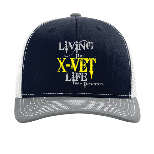 Navy/ White/ Heather Grey - FRONT