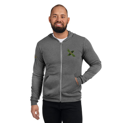 X-VET Unisex zip hoodie - X-VET