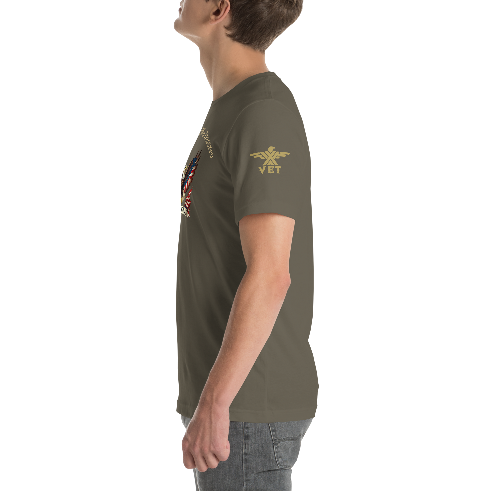 Veteran's Day American Eagle "Living The Life We Deserve" - X-VET