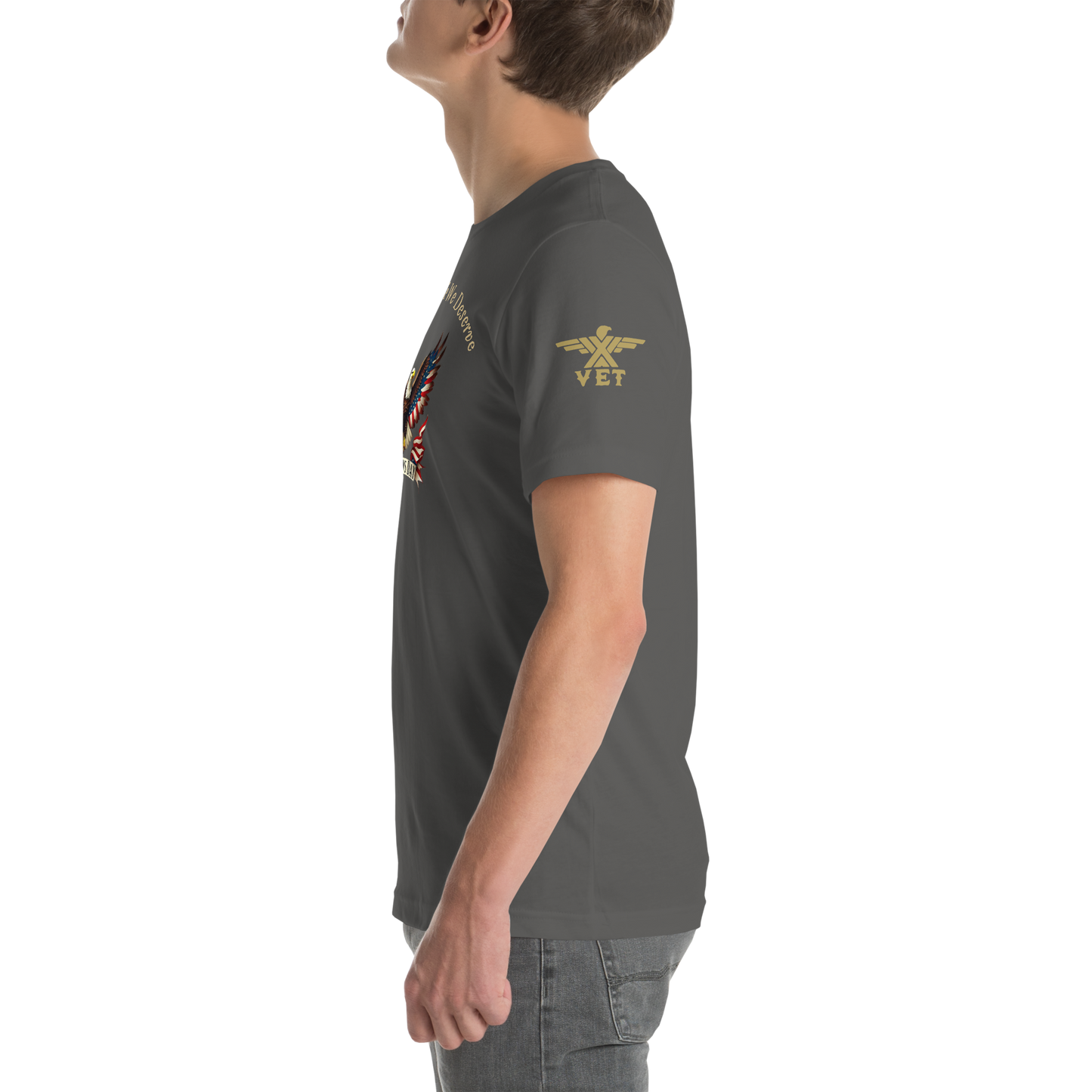 Veteran's Day American Eagle "Living The Life We Deserve" - X-VET