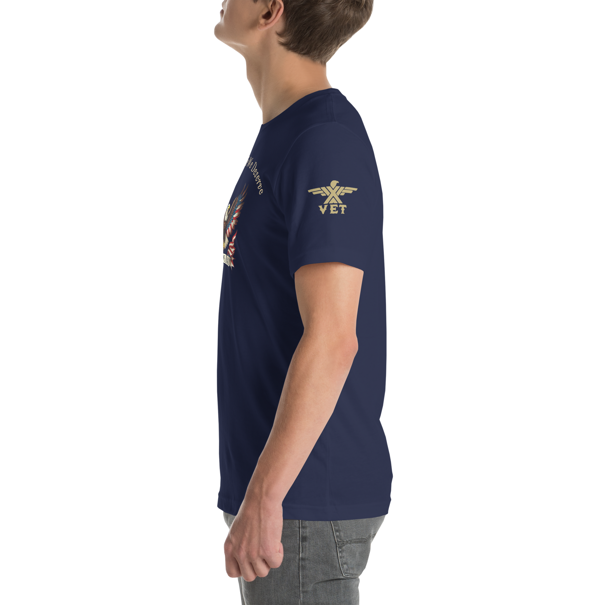 Veteran's Day American Eagle "Living The Life We Deserve" - X-VET