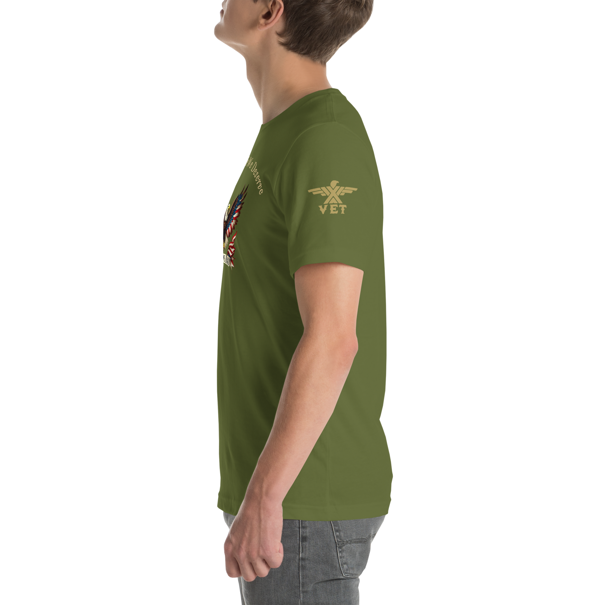 Veteran's Day American Eagle "Living The Life We Deserve" - X-VET