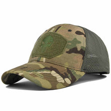 Load image into Gallery viewer, Tactical Military Punisher Snap back Baseball Caps in Multicolor. - X-VET

