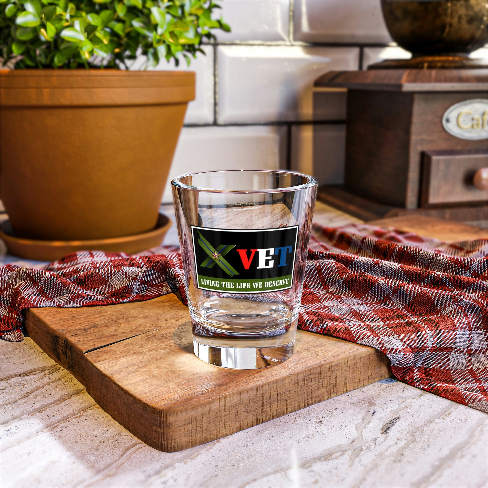 X-VET Shot Glass, 1.5oz - X-VET