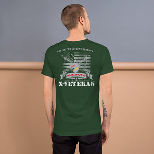 Short-Sleeve X-VET Marines T-Shirt - X-VET