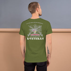 Short-Sleeve X-VET Marines T-Shirt - X-VET